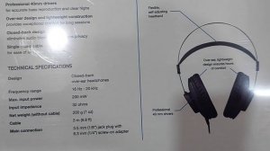 Audífonos AKG k52, k72, k92, k240