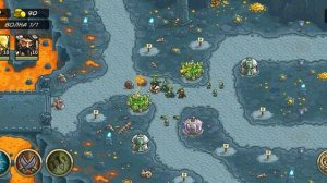 Kingdom Rush Origins - Грязная яма - Железное испытание - Ветеран - (Без комментариев)