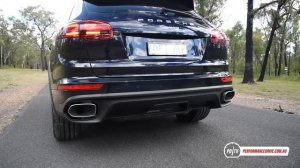 2016 Porsche Cayenne Diesel 0-100km/h & engine sound