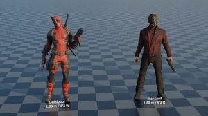 MARVEL Size Comparison | 3d Animation Comparison (60 fps)