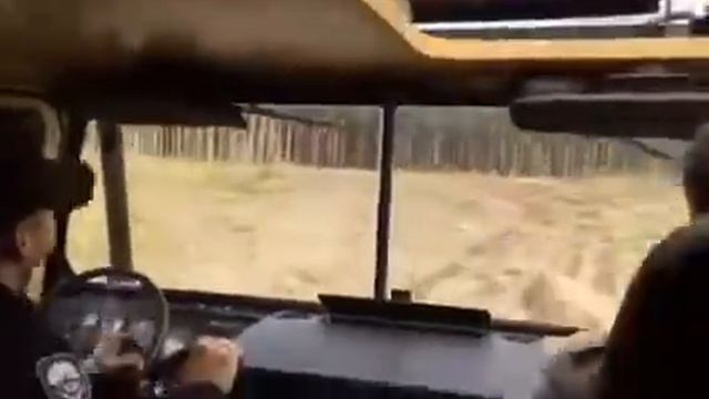 Ходовые испытания BV-206 ЛОСЬ вид из кабины смотреть онлайн