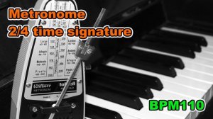 【Metronome】2/4 time signature, 30minutes【BPM110】