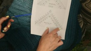 Бактус крючком/ Особенности вязания 16 ряда рисунком Попкорн/Обвязка края/Обзор изделия/Тайные троп