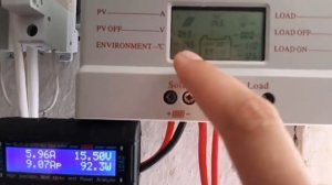 Тест работы PWM контроллера MPPT 30