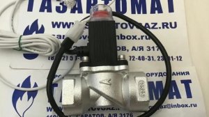 Клапан электромагнитный газовый КЭМГ-15, КЭМГ-20, КЭМГ-25