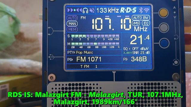 16.06.2024 13:28UTC, [Es], Malazgirt FM - Malazgirt, Турция, 107.1МГц, 1989км