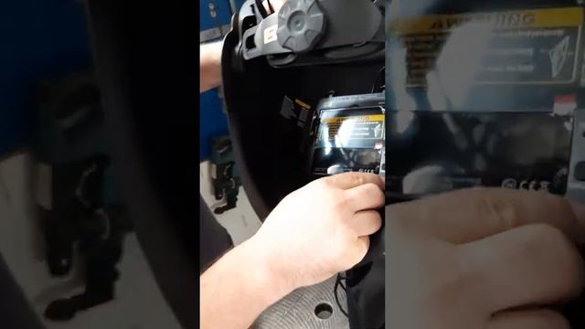 сварочная маска  esab sentinel  a50  распаковка