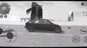 Авария Виктора Цоя в "ВАЗ Краш Тест Симулятор 2"