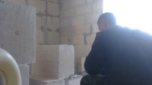 Как распилить пеноблок, газоблок сабельной пилой... ч.1 (строю свой дом)
