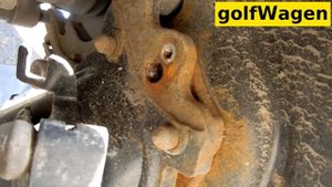 VW Golf 7 rear abs sensor replacement