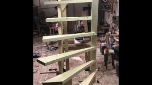 Х-образная лестница для ультромаленьких проемов.ТАКУЮ ВЫ ЕЩЁ НЕ ВИДЕЛИ!