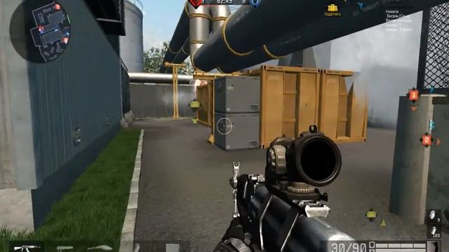 Warface:Эскалейт vs РозаВетров