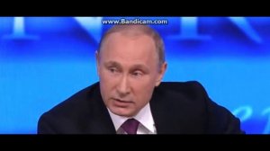 Путин о кризисе