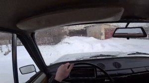 Езда ОТ ПЕРВОГО ЛИЦА НА ВАЗ  2101/навёл суету и показал дно