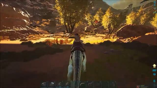 Саманный дом стройка Scorched Earth  ARK Survival Evolved