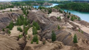 Кондуки, Романцевские горы или Ушаковские карьеры. Голубые озёра в Тульской области - как добраться