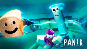 Panik roblox / Паника роблокс, Битва с чукапаброй))