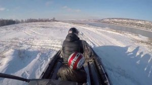 Аэроглиссер"Ангара 530"  110л.с.