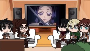 Aot reacts to demon slayer!! Manga spoilers//part 1???//gacha