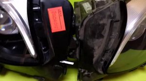 Фары Mercedes GLC X253 LED 2 линзы 2015-2019