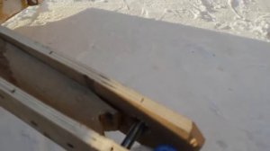 Снеговой отвал для мицубиси паджеро спорт - конструкция из дерева