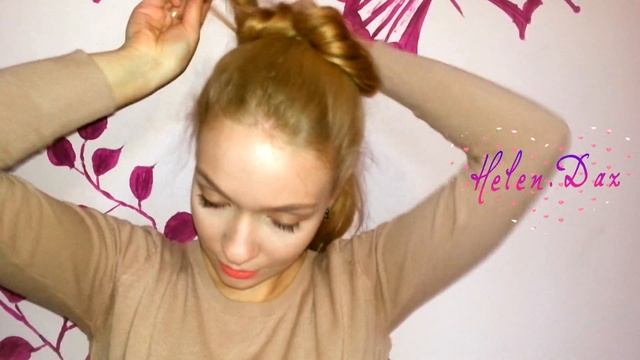 Романтичная прическа за 3 минуты ♥