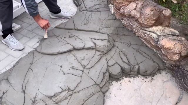 ☝️Делаем Дорожки, используя простой бетон как, материал? смотреть онлайн