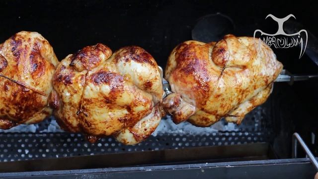 HOW TO MAKE  CHICKEN ROTISSERIE? (Karp BBQ with New Accessories)