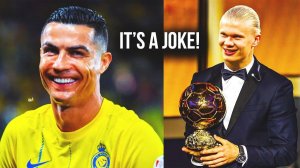 CRISTIANO RONALDO' SHOCKING REACTION on ERLING HAALAND winning THE BEST PLAYER of THE YEAR award!