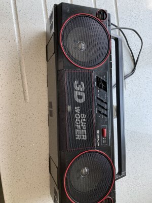 Hitachi TRK-3D2E - 3D Super Woofer-произведён в Сингапуре-1988-год