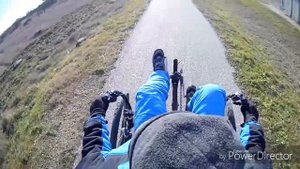 Велотрайк ТТ-44 пересечëнка и слалом ,  recumbent tricycle Максоход , своими руками собранный :)
