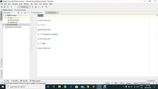 Data Types in Python | Python Programming Lesson 5 | Undergrad Academy
