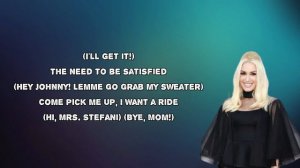 Gwen Stefani - Bubble Pop Electric (Lyrics)
