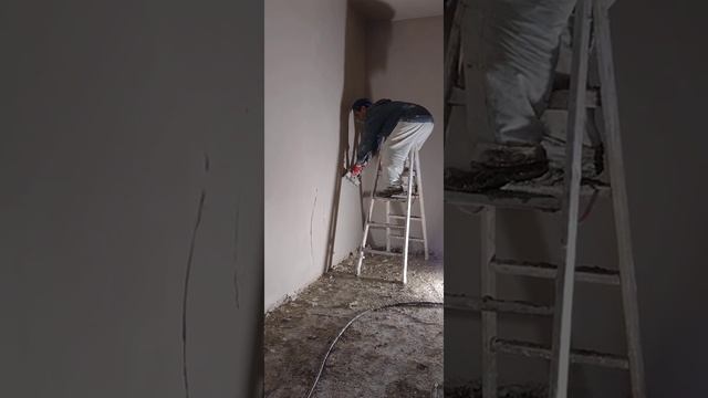 машинная штукатурка гипсовая Кнауф смотреть онлайн