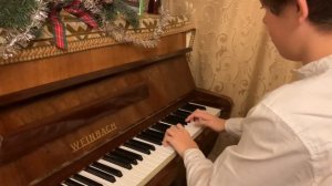 SOFT MOZART Winter Recital 2021-2022 Semyon (13) plays:  Гамма До мажор в 4 октавы