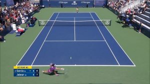 Caroline Garcia vs. Ons Jabeur | US Open 2019 R1 Highlights