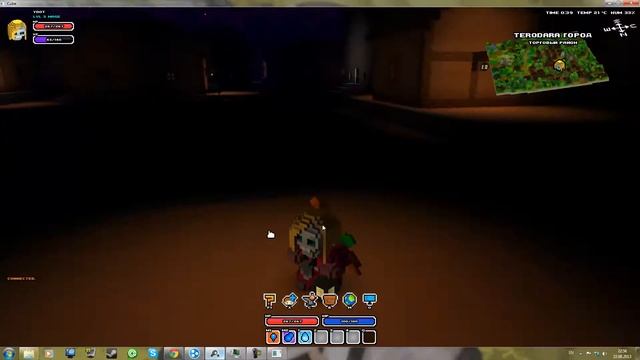 Как создать сервер, как устранить некоторые баги в Cube World смотреть онлайн