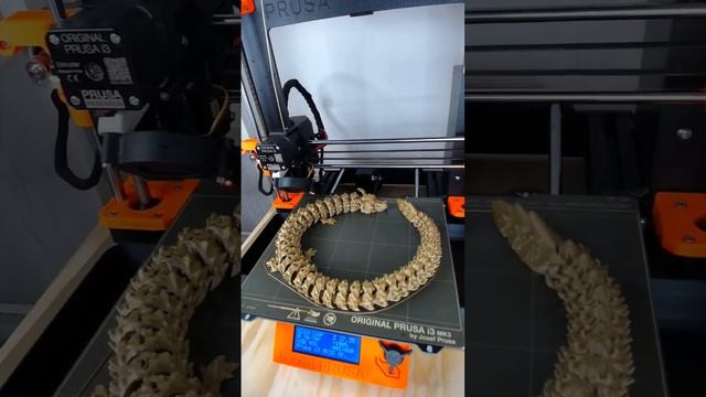 3D Printing Timelapse Dragon