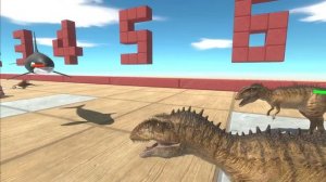 Who Can Beat ALL Carnivorous Dinosaurs - Animal Revolt Battle Simulator
