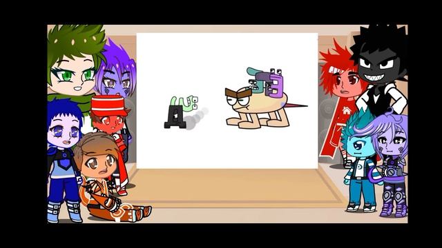 Rainbow Friends & Alphabet Lore (G-O-A-F) react to Russian Alphabet Lore смотреть онлайн