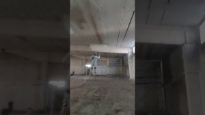 безвоздушная покраска ангара