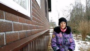 Отделка фасада дома плиткой Технониколь Хауберк. Что было и как стало