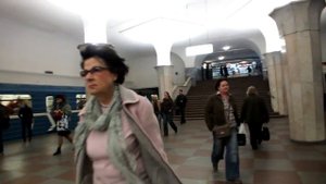 Из метро Крооткинская на Гоголевский бульвар