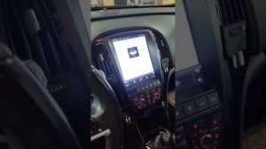 Демонстрация работы android-магнитолы в стиле Tesla в Opel Astra J!!!