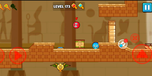 Приключения красного и голубого шарика. Головоломка. Серия 49.