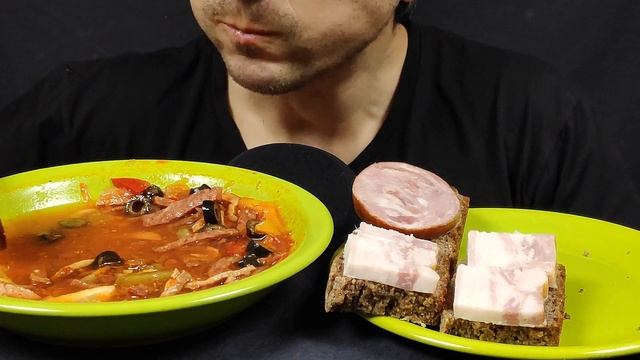 АСМР СБОРНАЯ СОЛЯНКА МУКБАНГ | ASMR TEAM SOLYANKA AND SANDWICHES MUKBANG  | #SOLYANKA #СОЛЯНКА