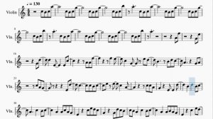 Violin Sheet Music: How to play Numa Numa (Dragostea Din Tei) by O Zone