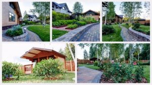 Ландшафтный дизайн участка в КП Лесные озера (2016)