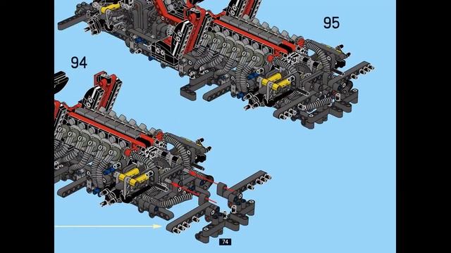 Instruction for Lepin 23006 White speed sport car p. 60-89 смотреть онлайн