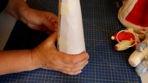 МК. Дед Мороз. Каркас и руки | Часть №2